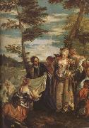 Paolo  Veronese The Finding of Moses (mk08) Spain oil painting artist